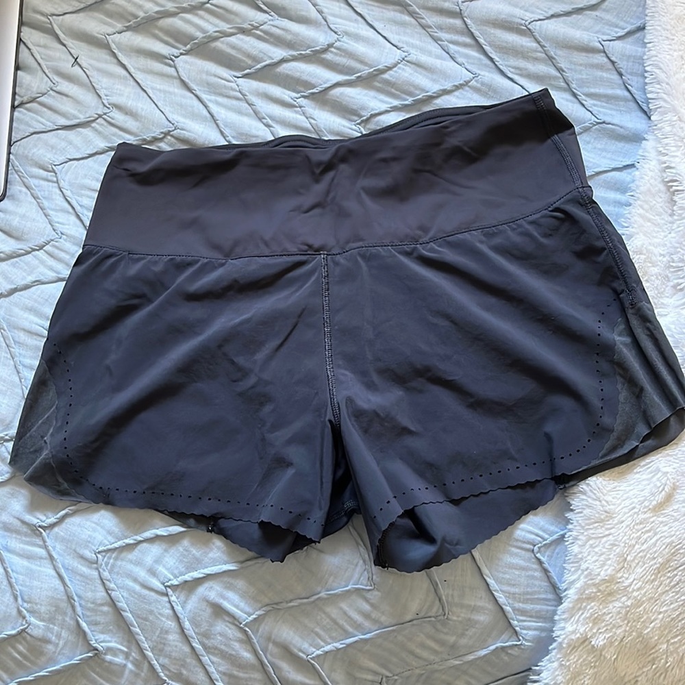 Lululemon Navy Blue Speed up Short